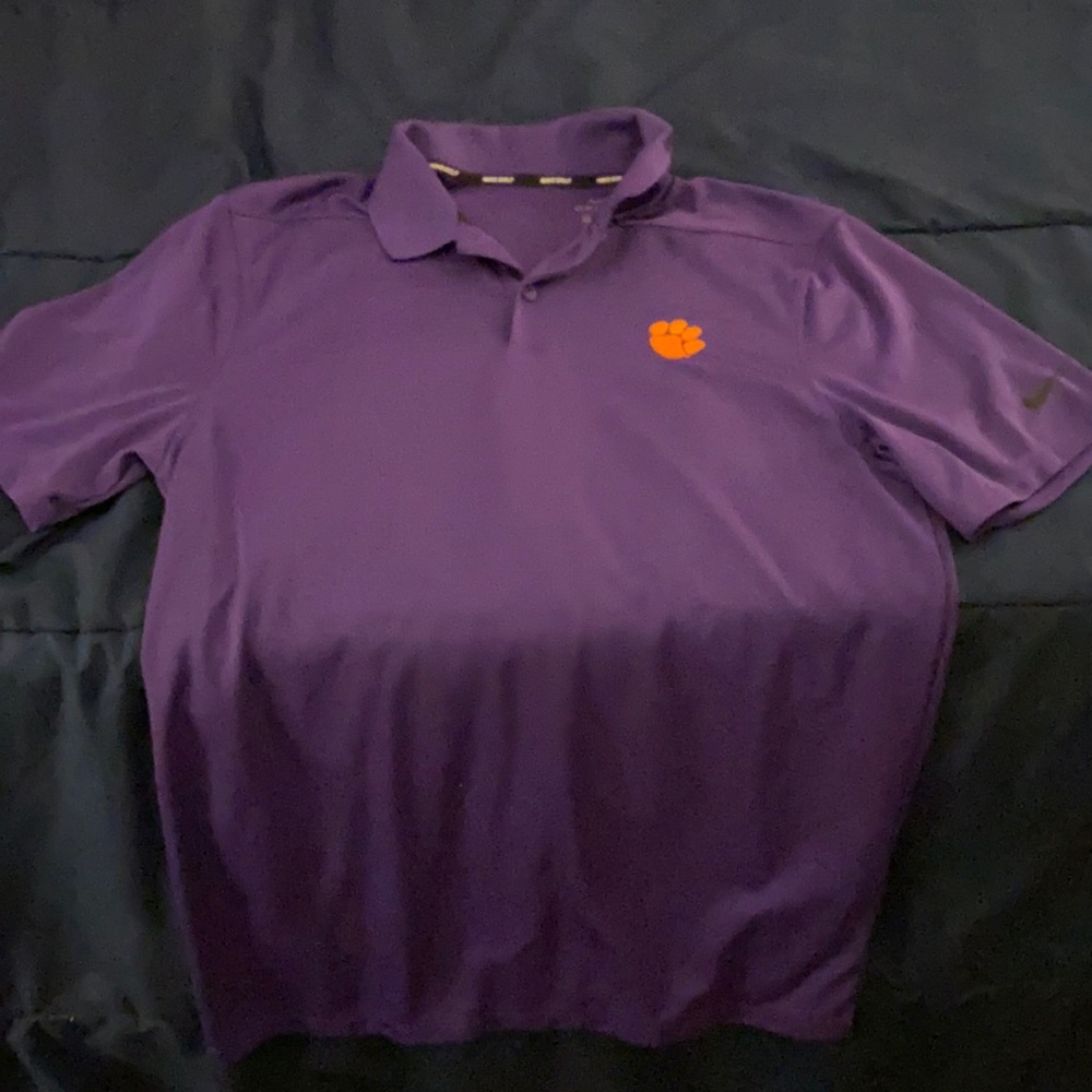 Clemson Nike Golf Polo.